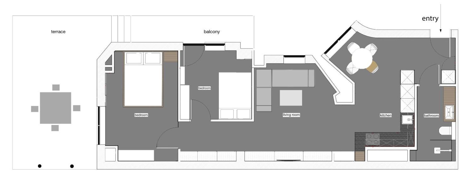 Art Room Boutique Apartment Краків Екстер'єр фото